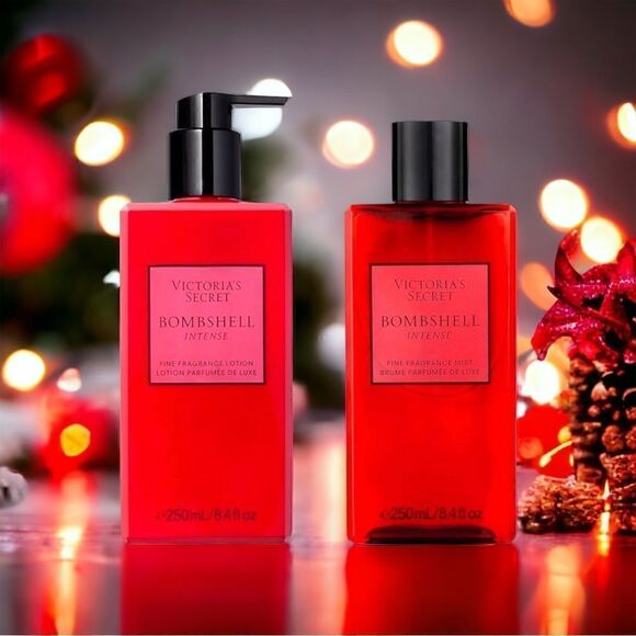 Victoria's Secret Bombshell Intense Mist &Lotion Set 250ml/8.4floz Fruit… - Picture 4 of 17